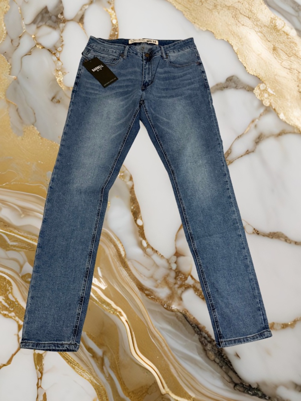 Mens NWT Barbell Slim Athletic Fit Jeans